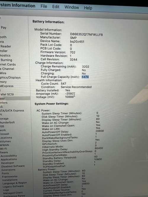 MacBook Pro A1398 i7 16gb RAM 500gb HDD