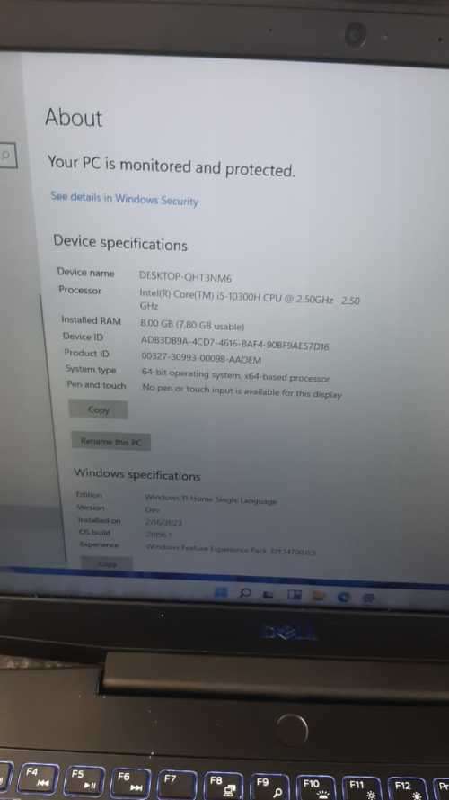 Dell G3 i5 10th Gen Gaming Laptop