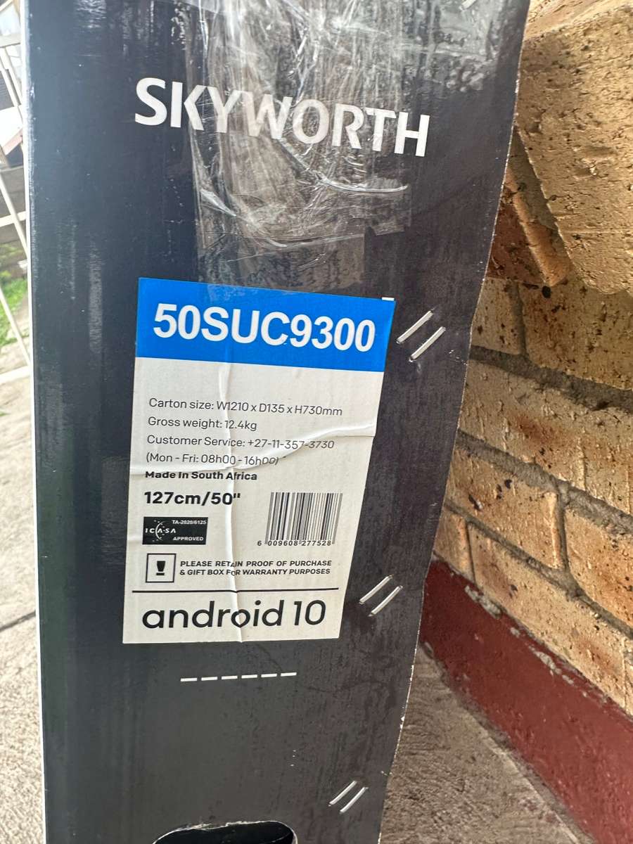 Skyworth 50 smart Tv (Faulty, Please read description and pictures)