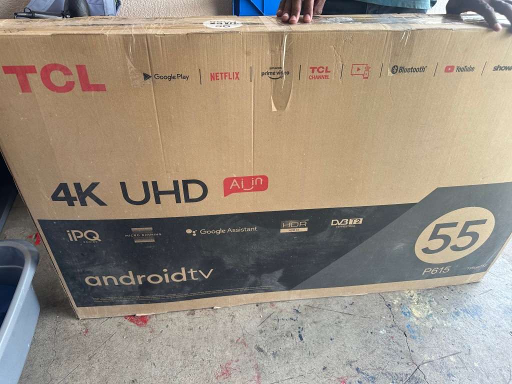 TCL P615K 4K Smart Android TV (Broken/read description)