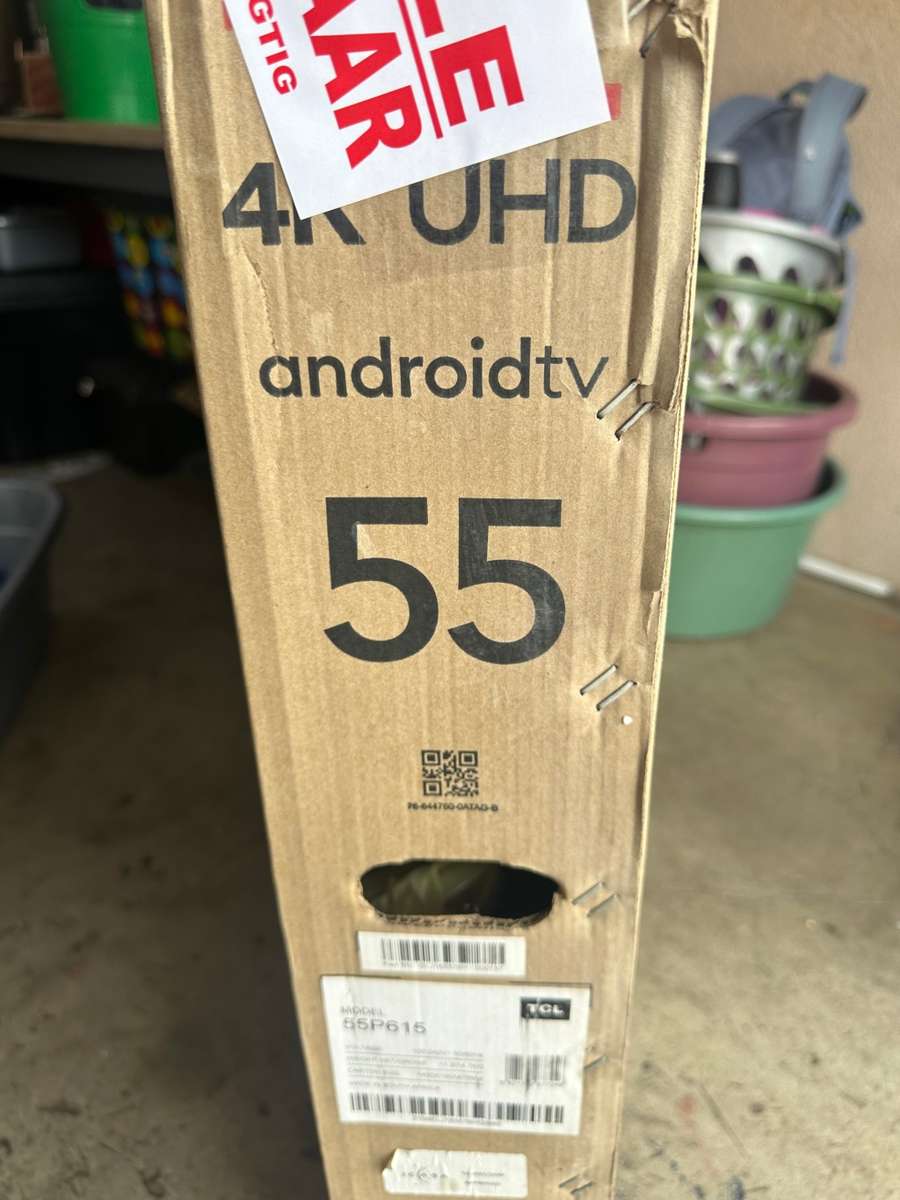 TCL P615K 4K Smart Android TV (Broken/read description)