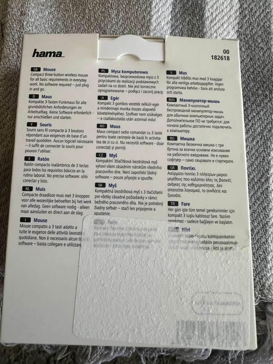 Hama Wireless Keyboard & Mouse Set