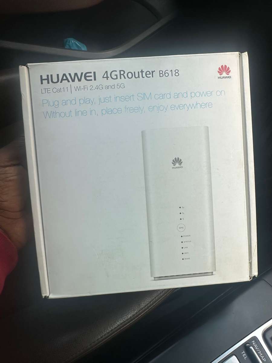 Huawei B618 4G LTE Router - Takes SIM Card 64 Devices