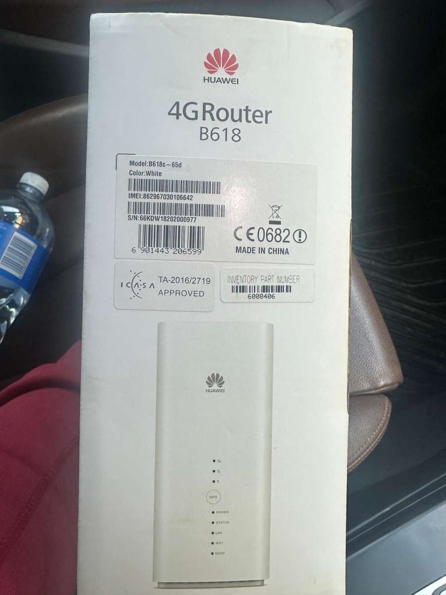 Huawei B618 4G LTE Router - Takes SIM Card 64 Devices