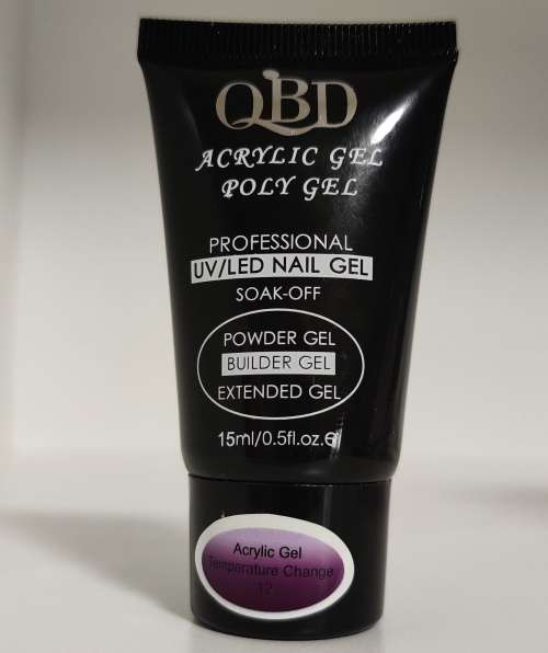 Acrylic Poly Gel 15ml - Temperature Color change no12