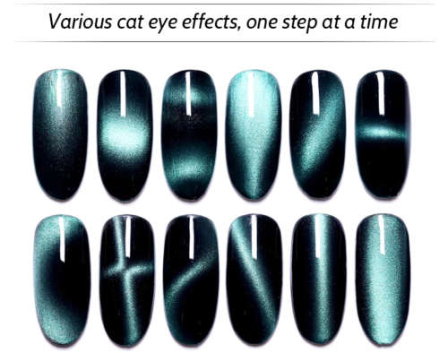 Cat Eye / Magnetic gels 4 color set with magnet