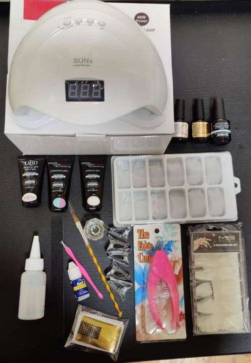 ACRYLIC UV LED POLY GEL NAIL KIT SET 1