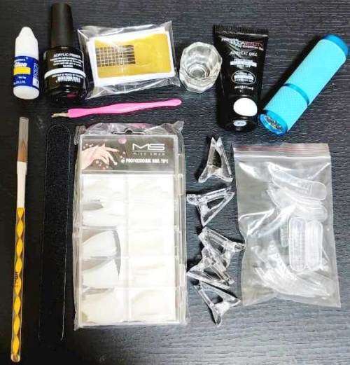 ACRYLIC UV LED POLY GEL STARTER NAIL KIT SET