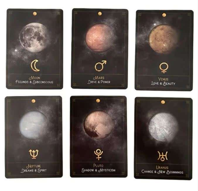 ASTRO-CARDS 43 ORACLE CARDS DECK BY TANJA BROCK