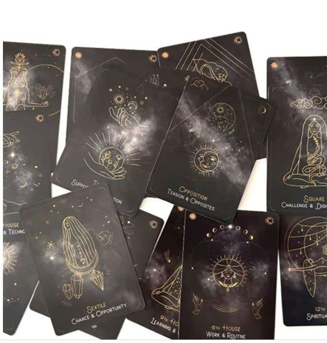 ASTRO-CARDS 43 ORACLE CARDS DECK BY TANJA BROCK
