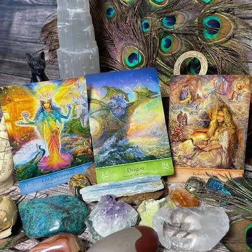 Mystical Wisdom Oracle Cards Deck
