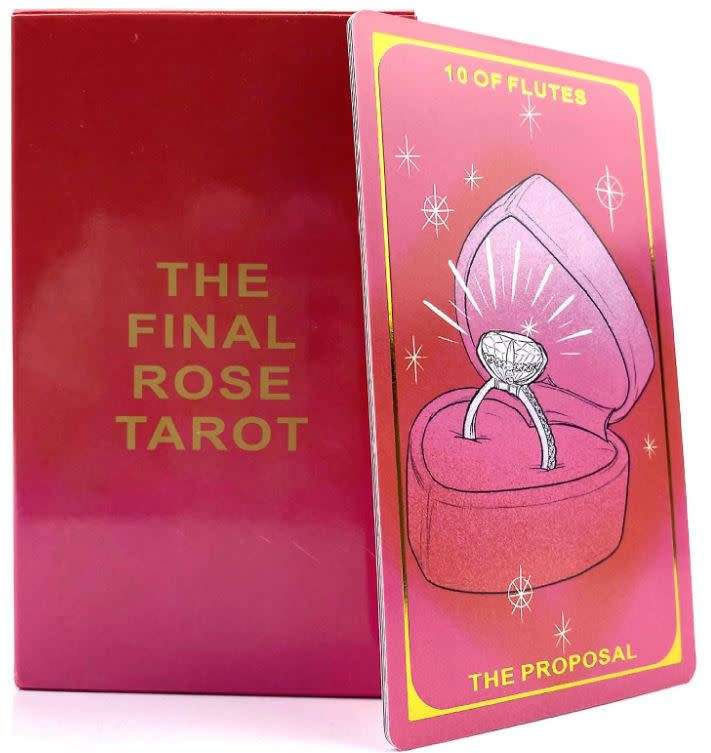 THE FINAL ROSE TAROT - A FUN BACHELOR`S CARDS DECK WITH GUIDEBOOK