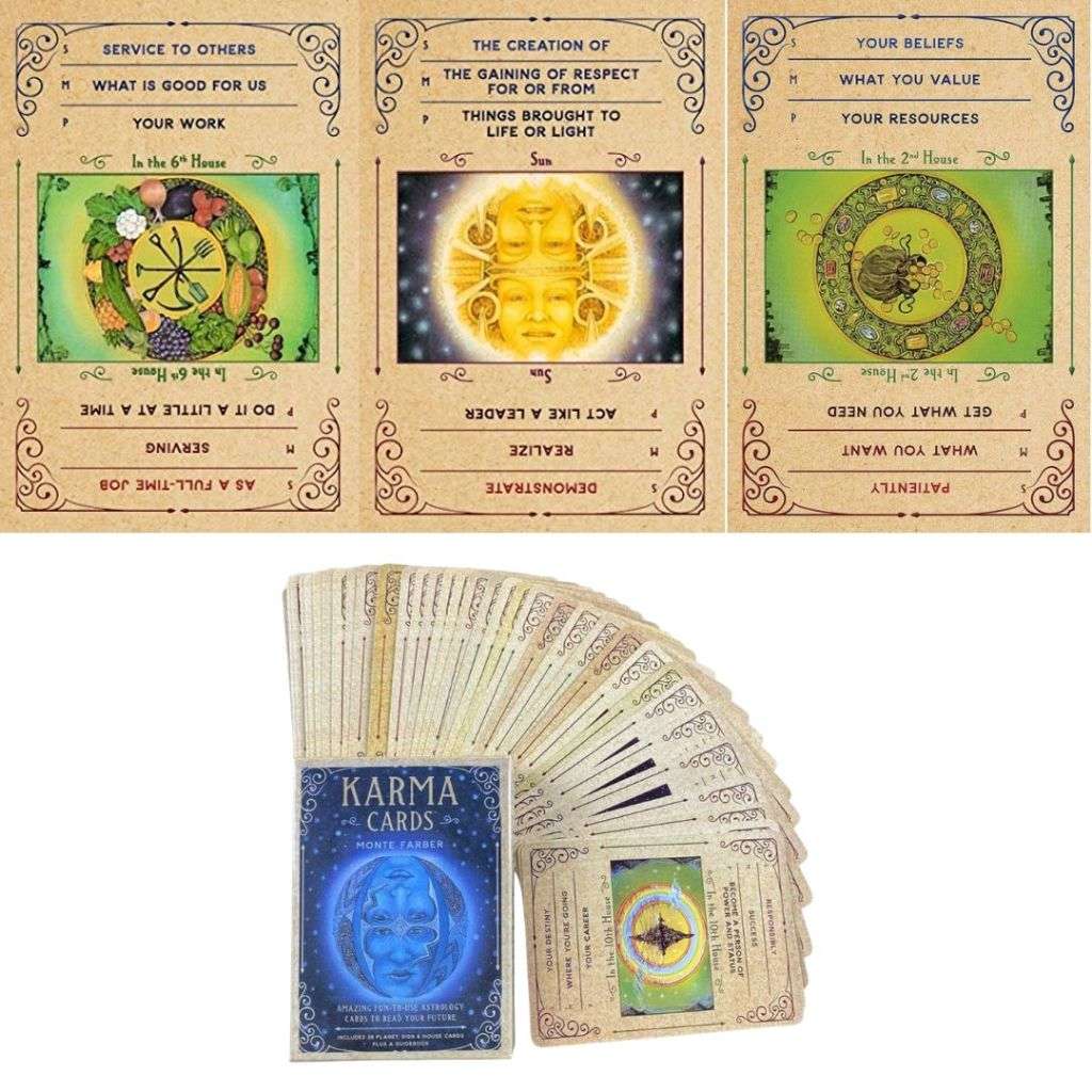 KARMA HOUSE & ASTROLOGY CARDS DECK