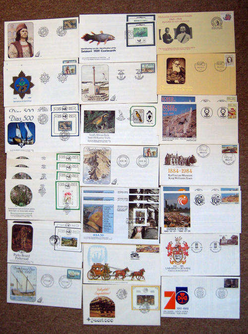 RSA - Large lot of 86 special FDC  - The Philatelic foundation of SA (1983 - 1992)