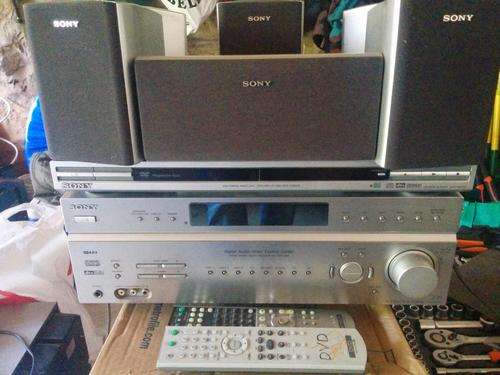 Sony Home Theatre (6.1 CH) and DVD Player