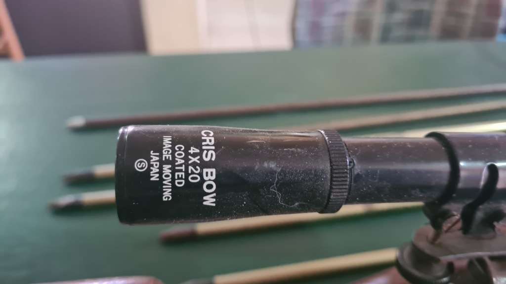 XBOW with sights and arrows