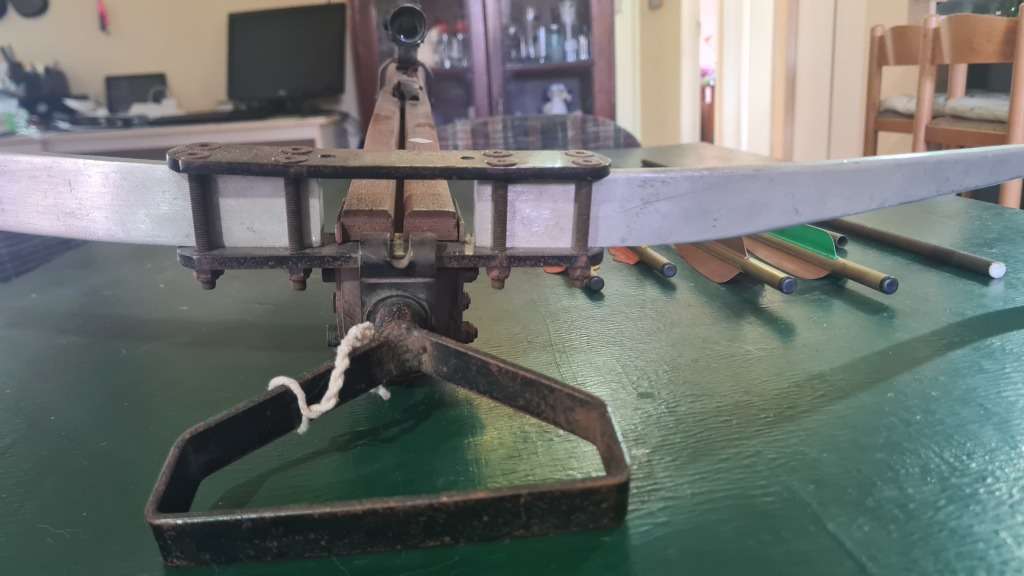 XBOW with sights and arrows