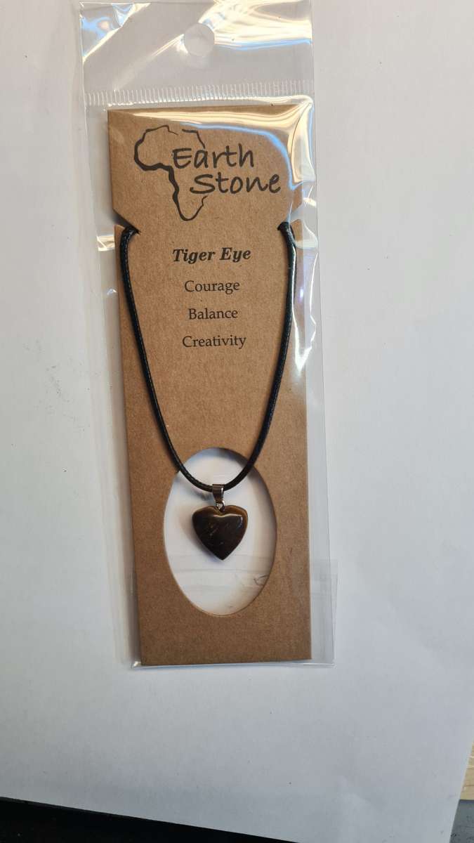 Necklace with pendant Earth Stone