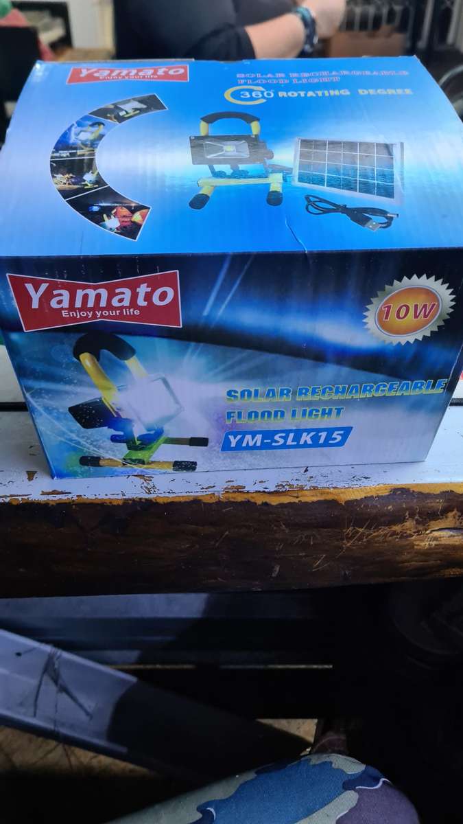 Solar panel and bright Working light