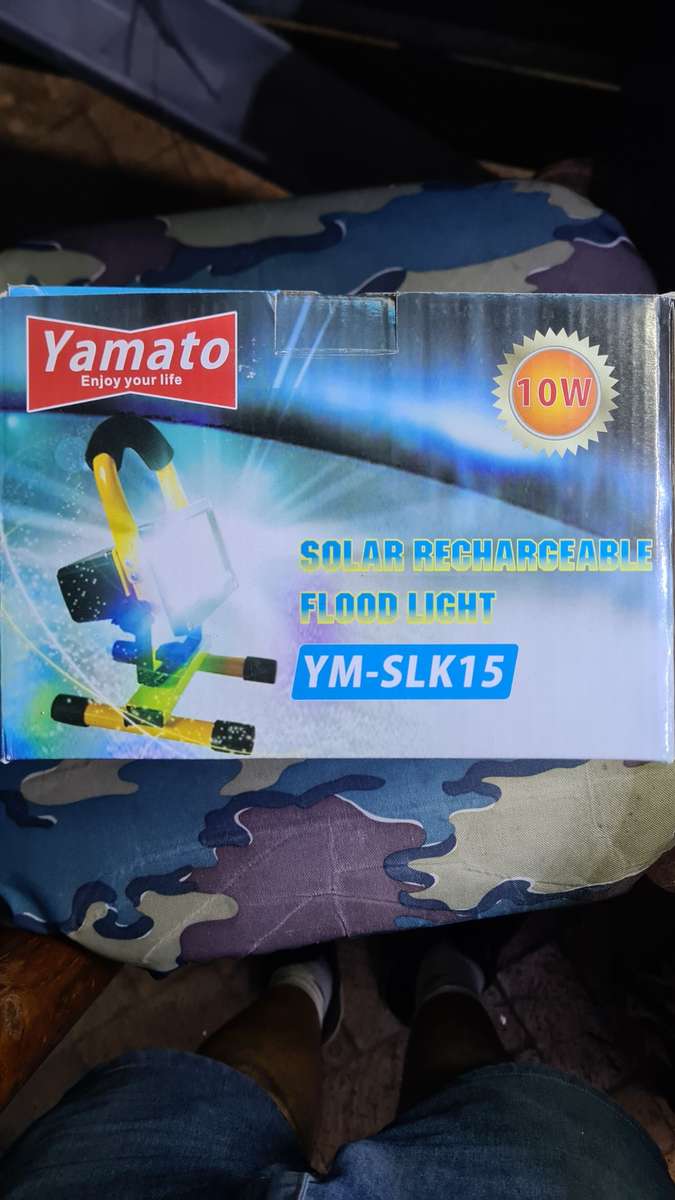 Solar panel and bright Working light