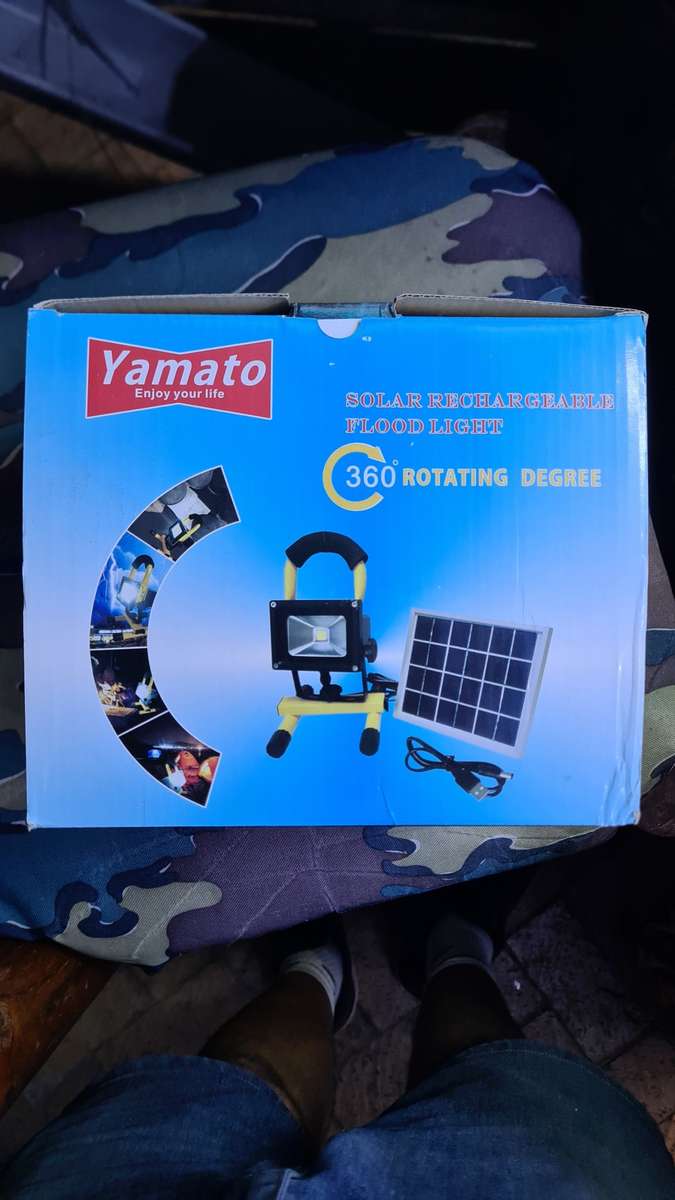 Solar panel and bright Working light