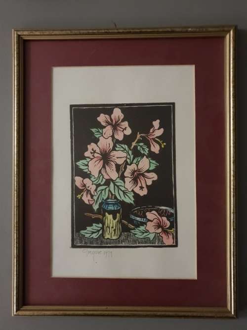 GREGOIRE BOONZAIER HANDCOLOURED LITHOGRAPH - PENCIL SIGNED