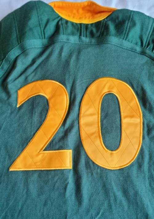 1999 RUGBY WORLD CUP - SPRINGBOK MATCH WORN JERSEY V SCOTLAND