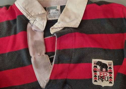 EARLY 1980`S EASTERN PROVINCE MATCH WORN RUGBY JERSEY