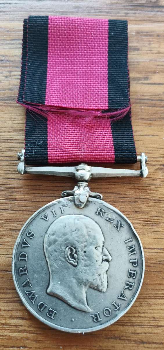 1906 NATAL REBELLION MEDAL -  ART NAT DVR JERRIE - CAPE MTD RIFLEMEN