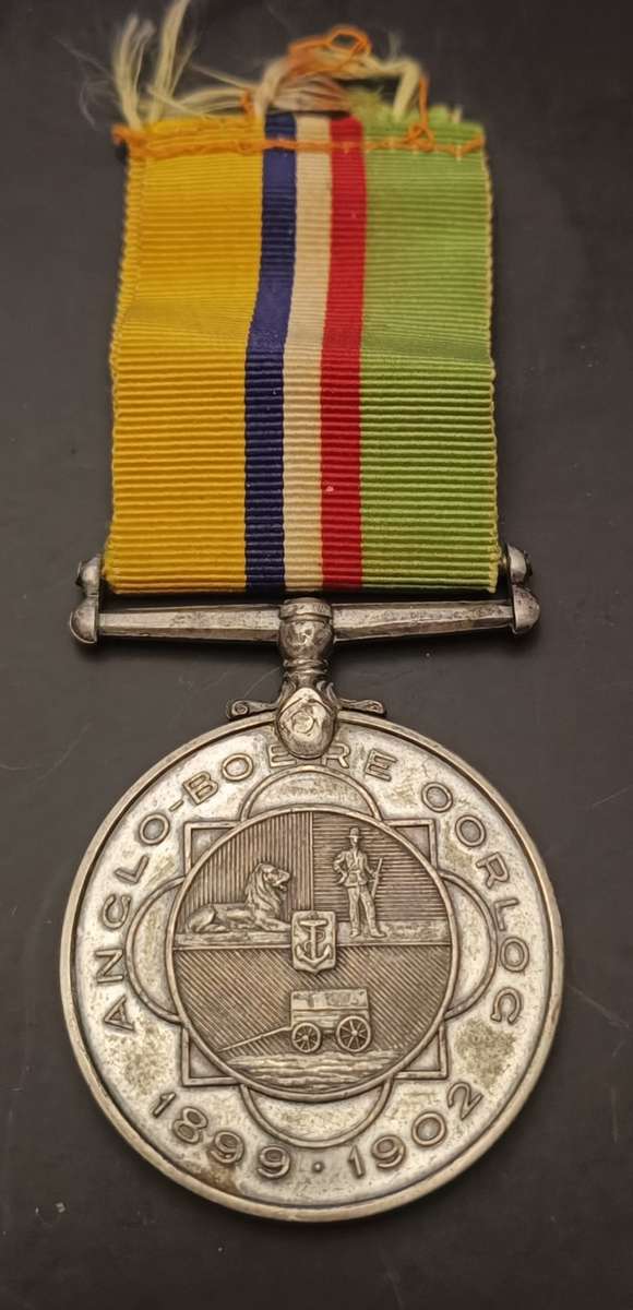 BOER WAR ABO MEDAL - SERVED UNDER GEN. DELAREY