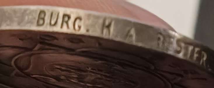 BOER WAR ABO MEDAL - POW BERMUDA - PRETORIA COMMANDO