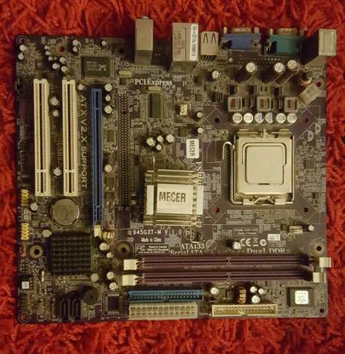 Mecer Motherboard + Pentium D CPU
