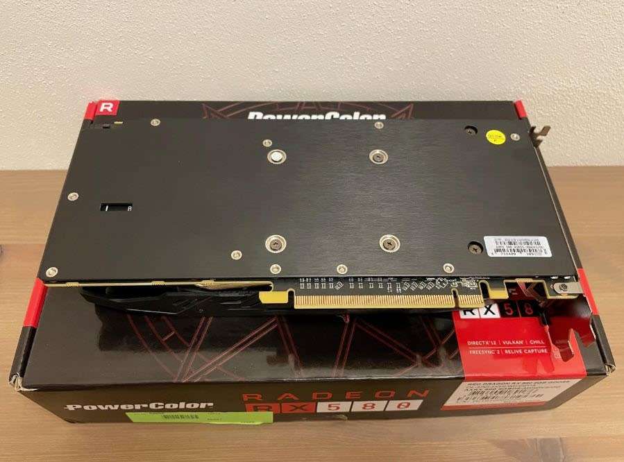 PowerColor RX580 4GB Red Dragon ** GAMING GRAPHICS CARD ** GOOD CONDITION