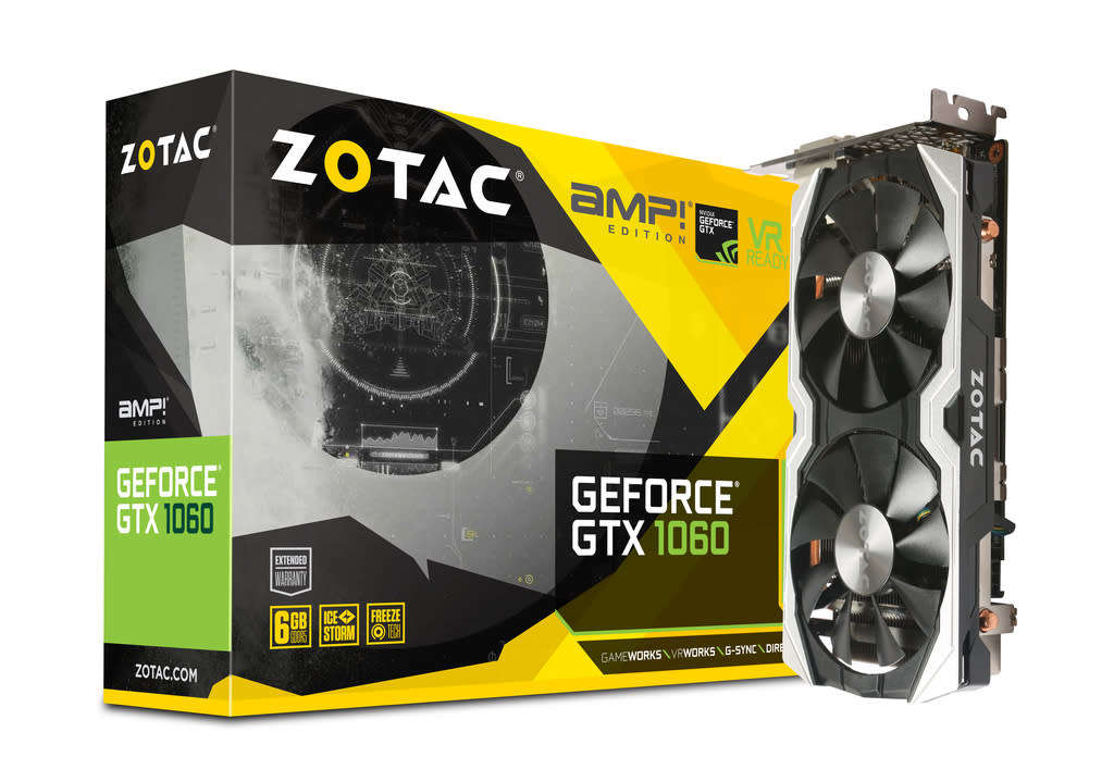 ZOTAC GTX 1060 6GB Amp Edition