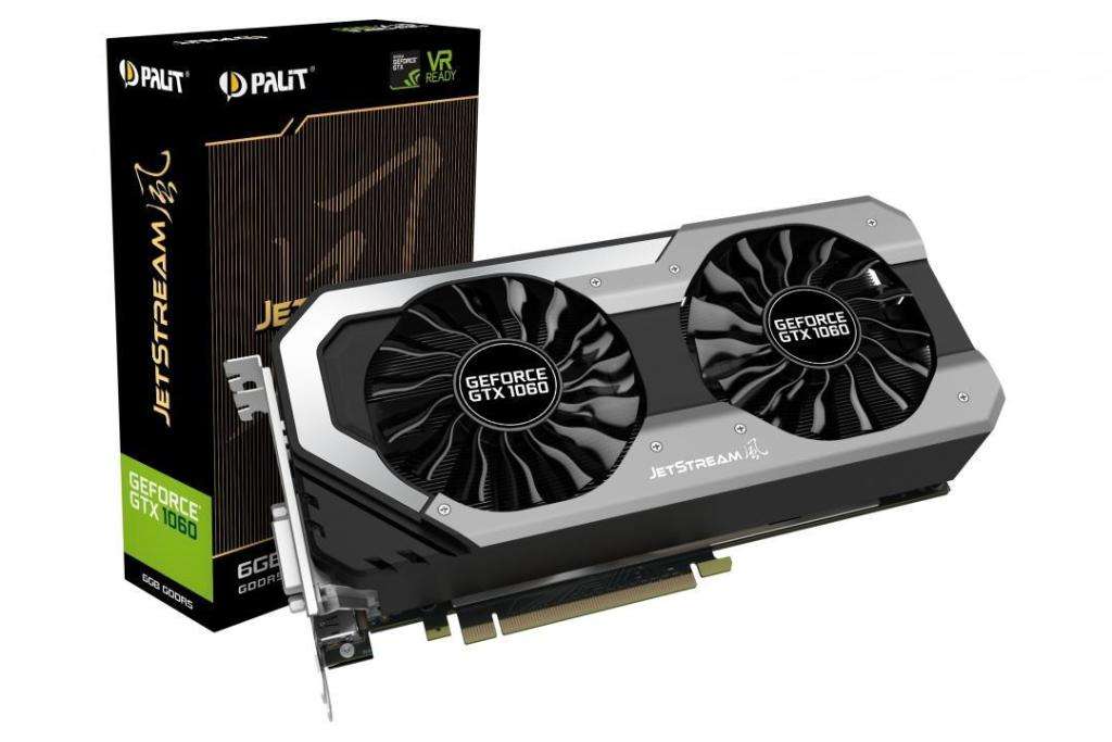 PALIT GTX 1060 6GB JetStream ** Gaming Graphics Card ** Good Condition ** Never Mined