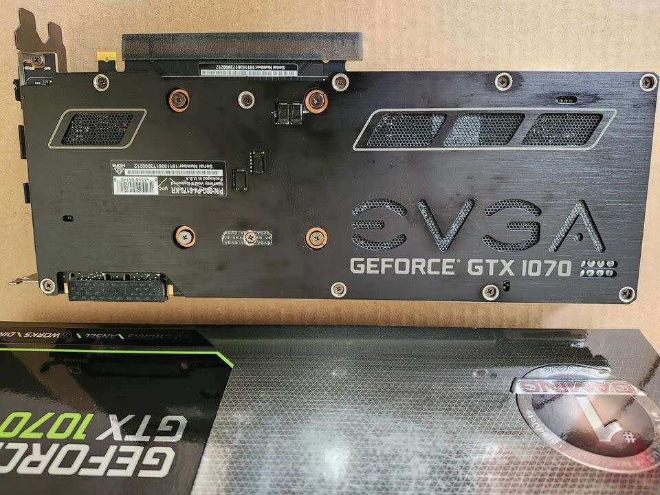 EVGA GTX 1070 8GB SUPERCLOCKED ** Gaming Graphics Card ** Excellent Condition ** Never Mined