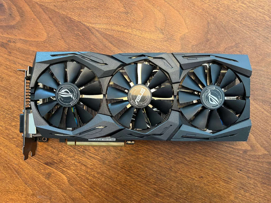 Asus GTX 1070 8GB ROG STRIX ** Gaming Graphics Card ** Excellent Condition ** Never Mined