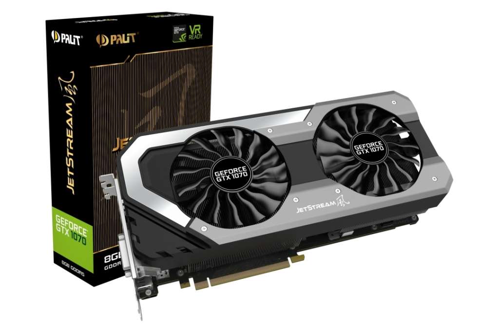 PALIT GeForce GTX 1070 8GB JetStream ** Gaming Graphics Card ** Excellent Condition ** Never Mined