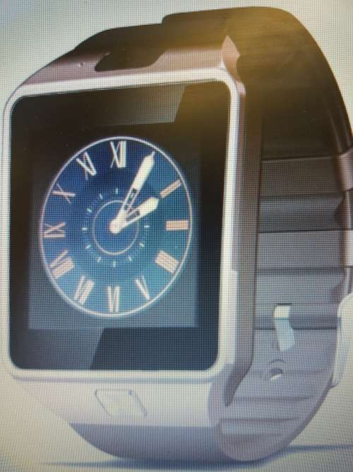 Local Stock DZ09 smart watch Brown and gold