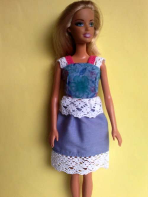 Barbie SPECIAL OFFER skirt and top with lace trims.
