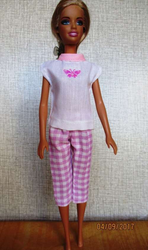 Barbie SUMMER HOLIDAY No2 : 6 outfits plus SLEEPING BAG and CARRY BAG.