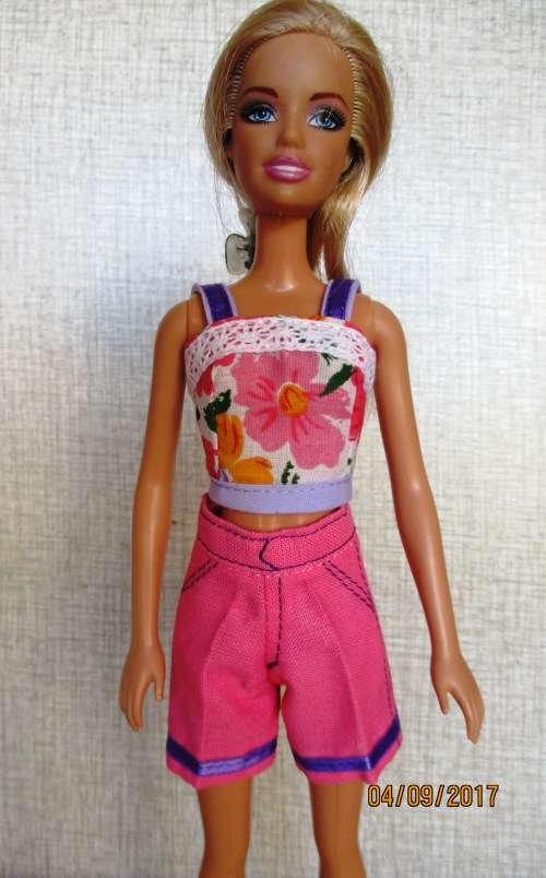 Barbie SUMMER HOLIDAY No2 : 6 outfits plus SLEEPING BAG and CARRY BAG.