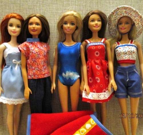 Barbie doll's SUMMER HOLIDAY set No. 4