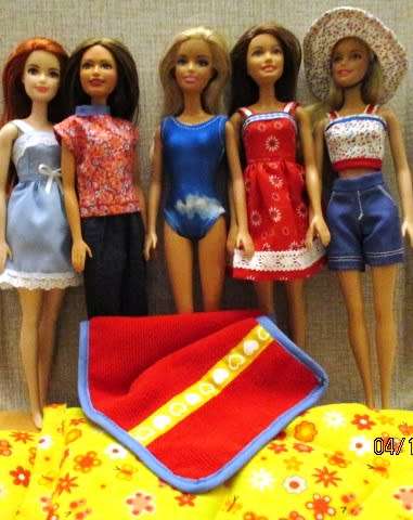 Barbie doll's SUMMER HOLIDAY set No. 4
