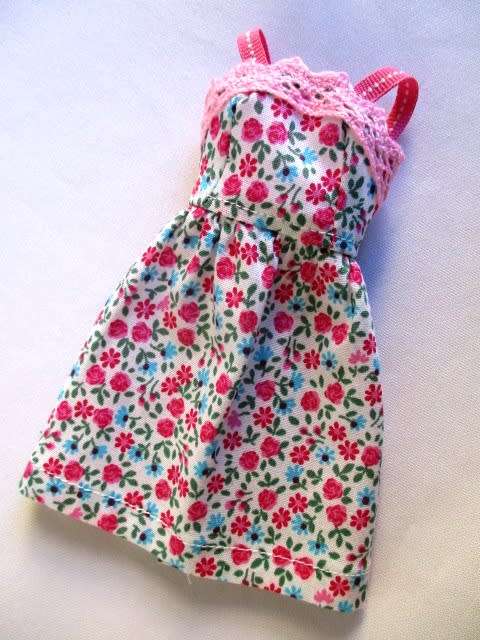 Barbie doll`s summer dress - pink