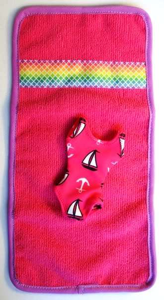 Barbie doll`s Summer Holiday Number 14 - 5 outfits plus sleeping bag