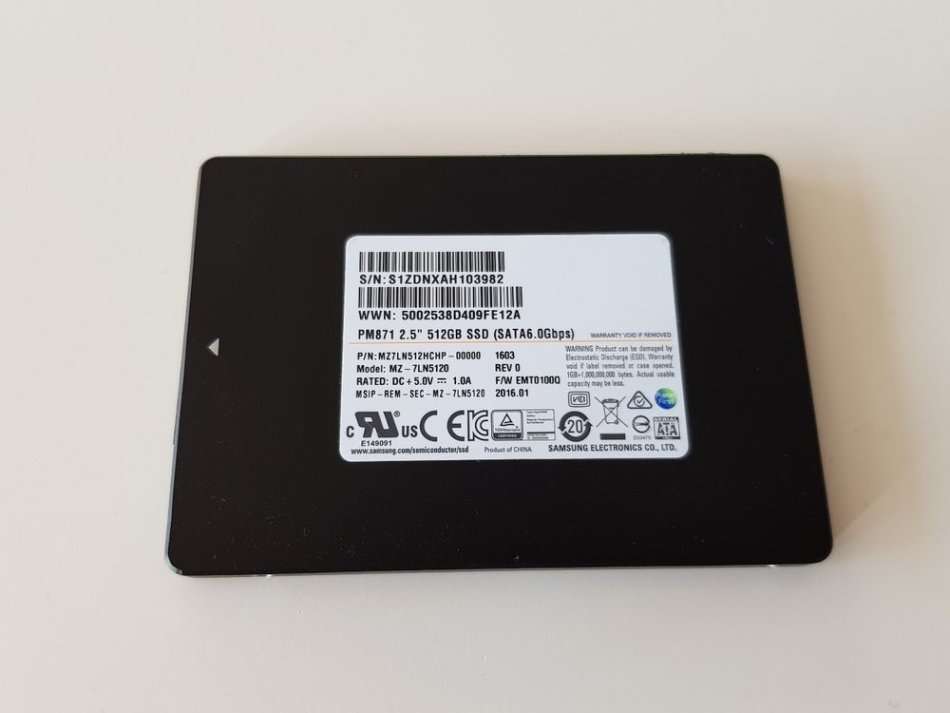 512GB Samsung SSD Drives