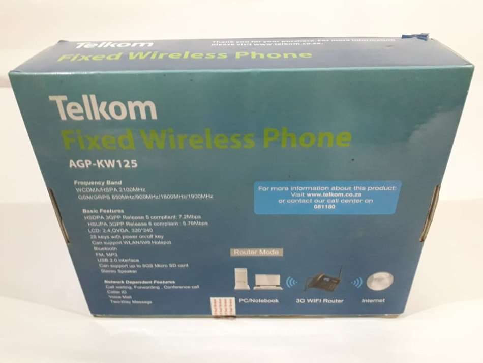 Telkom Fixed Wireless Phones AGP-KW125