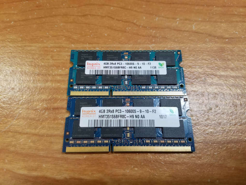4GB DDR3 Laptop Ram 10600s 1333MHz