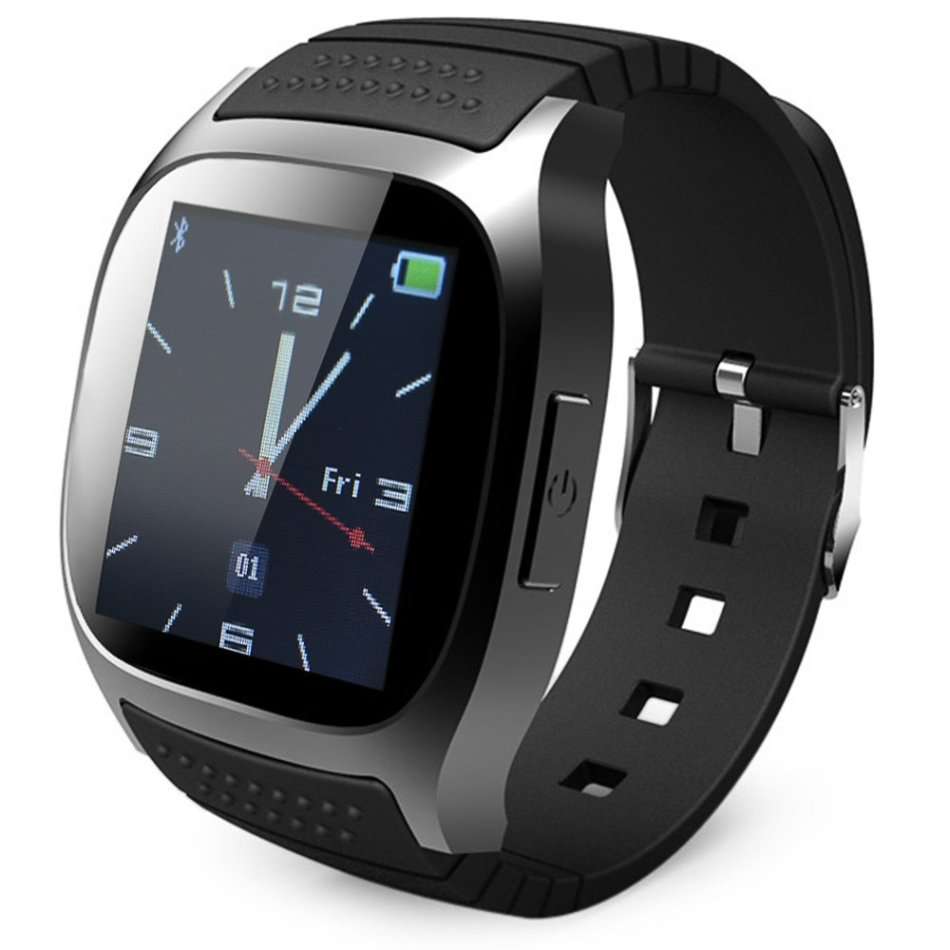 RWATCH M26 LED Bluetooth Watch with Dial / Call Answer / SMS Reminding / Music Player / Anti - lost